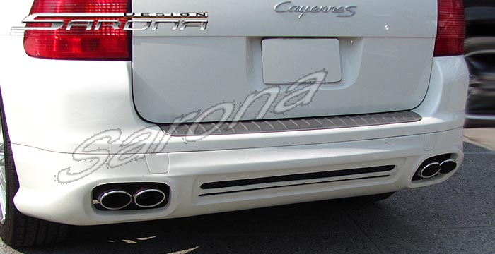 Custom Porsche Cayenne Rear Add-on  SUV/SAV/Crossover Rear Lip/Diffuser (2002 - 2007) - $650.00 (Part #PR-003-RA)